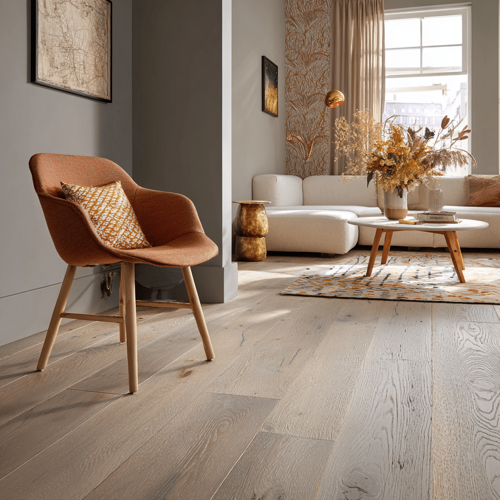 Eiken lamel | Geborsteld rustiek | 19 cm | Licht Grijs | [9]