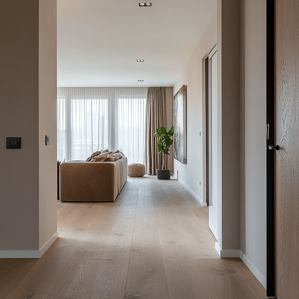 Eiken lamel | Geborsteld rustiek | 19 cm | Wit | [3]