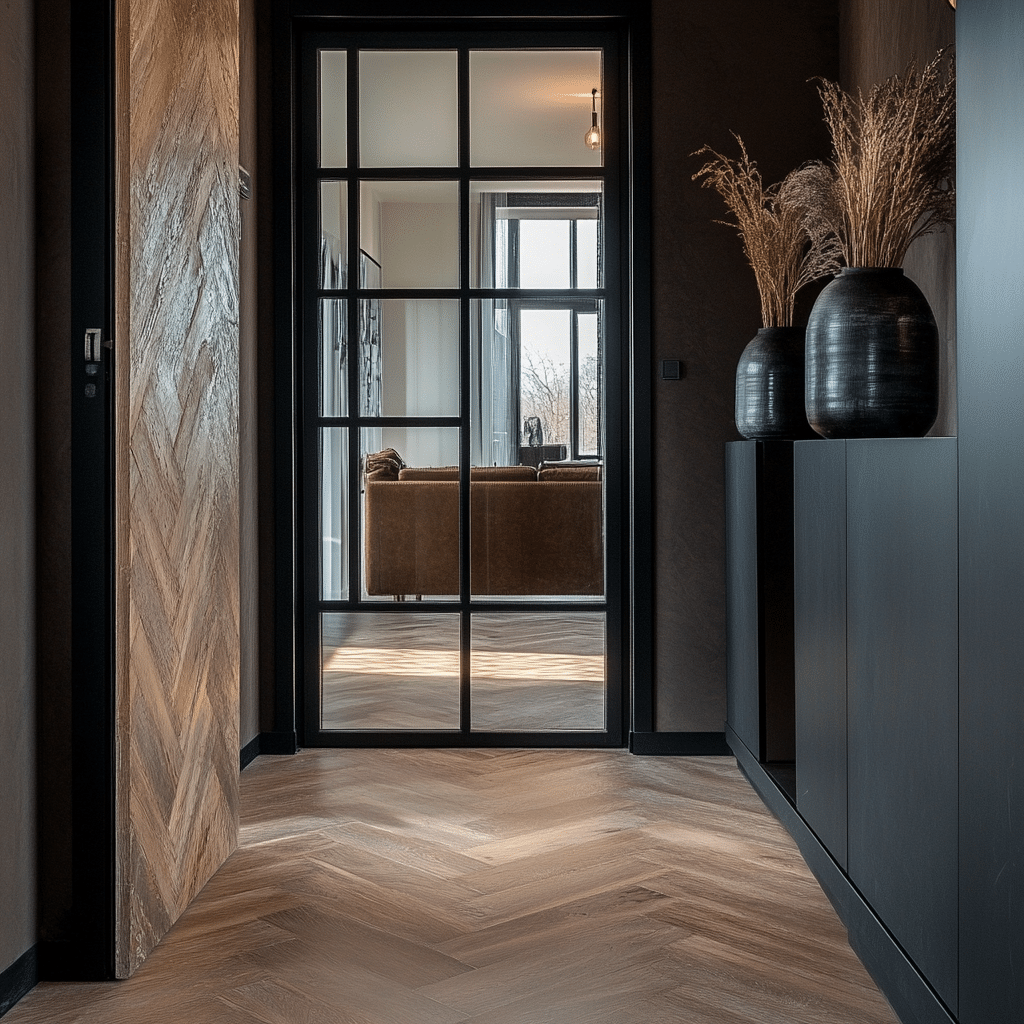 Walvisgraat eiken | Rustiek ambiance | 15 x 75 cm | Bruin | [16]