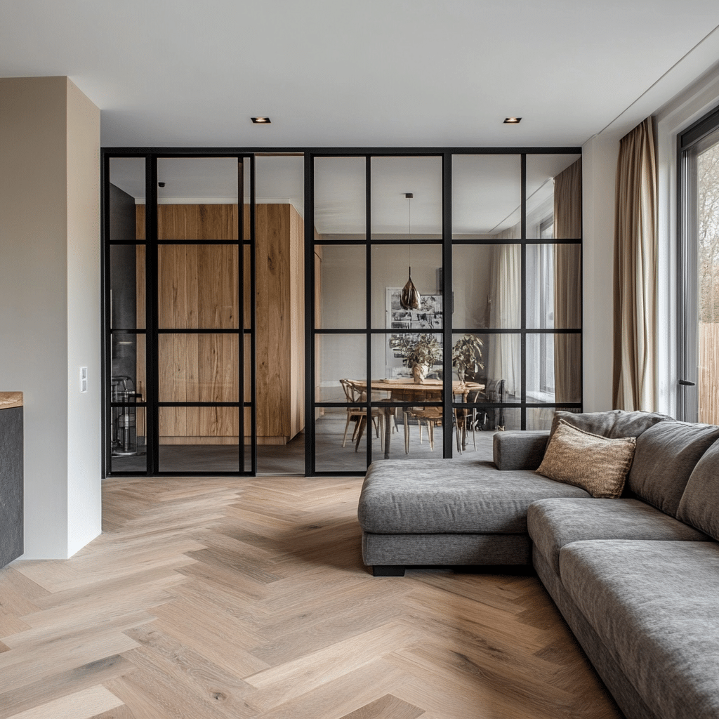 Walvisgraat eiken | Rustiek ambiance | 15 x 75 cm | Wit | [3]