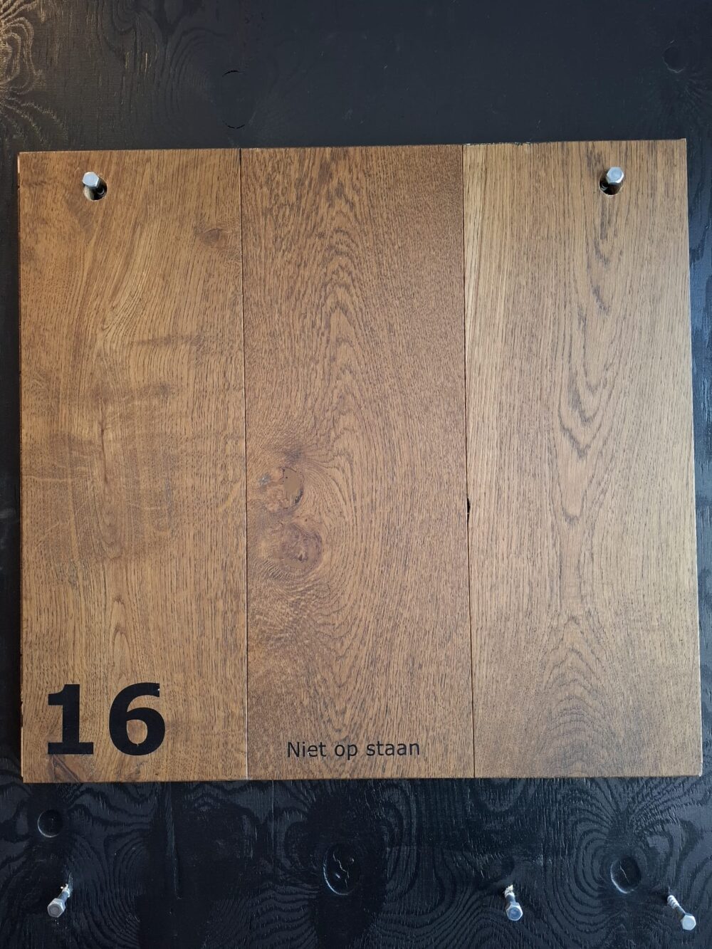 Walvisgraat eiken | Rustiek ambiance | 15 x 75 cm | Bruin | [16] - Afbeelding 2
