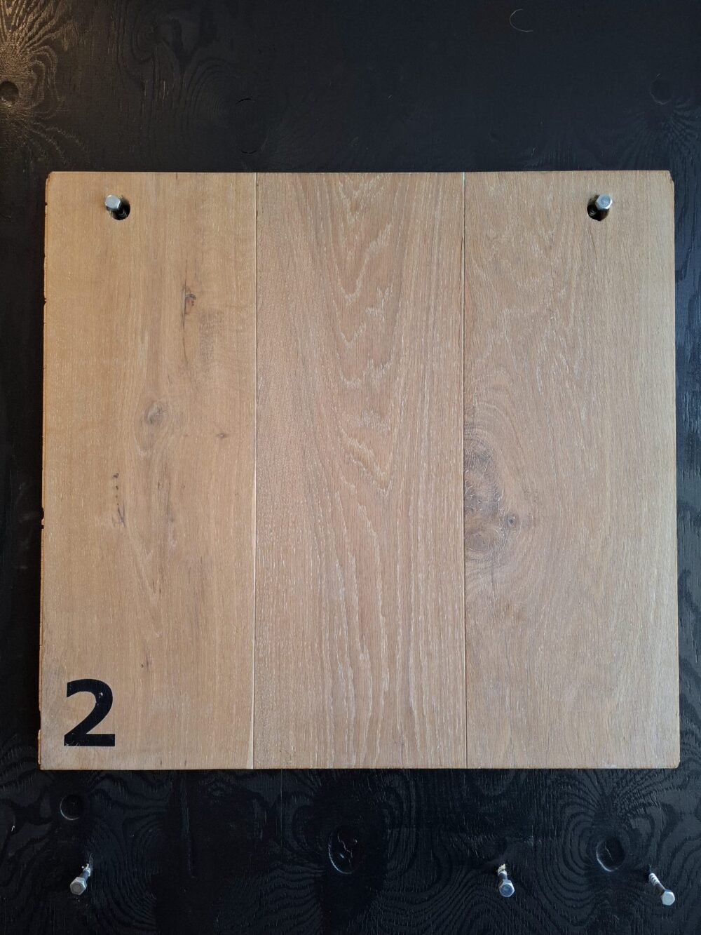 Visgraat eiken | Rustiek ambiance | 12,5 x 62,5 cm | Wit | [2] - Afbeelding 2