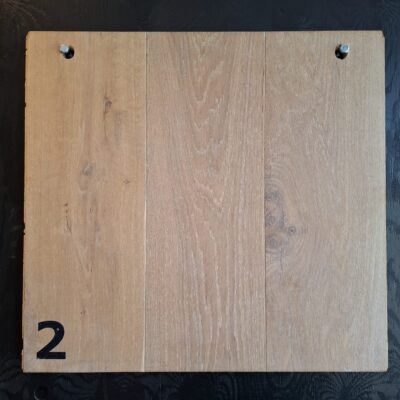 Eiken massief | Rustiek ambiance | 19 cm | Wit | [2]