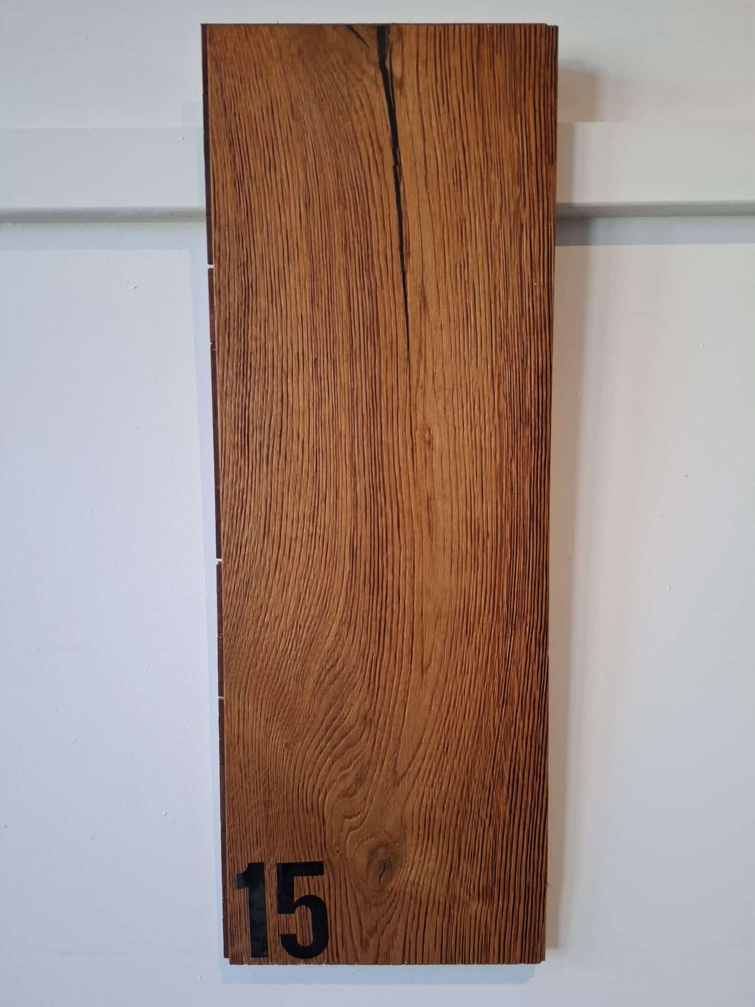 Eiken lamel | Geborsteld rustiek | 19 cm| Onbehandeld - Afbeelding 15