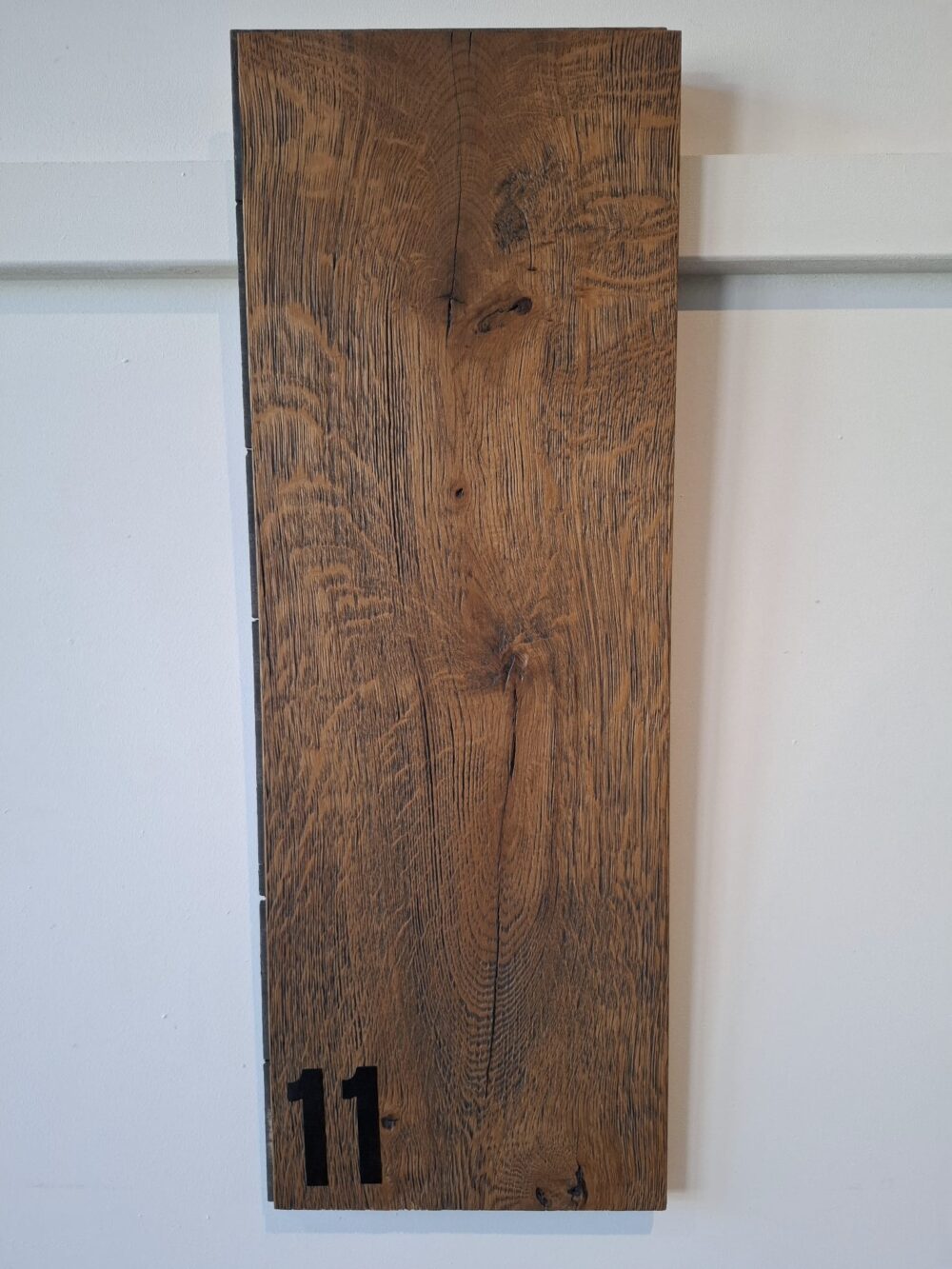 Eiken lamel | Geborsteld | 23,5 cm | Donker Grijs | [11] - Afbeelding 2