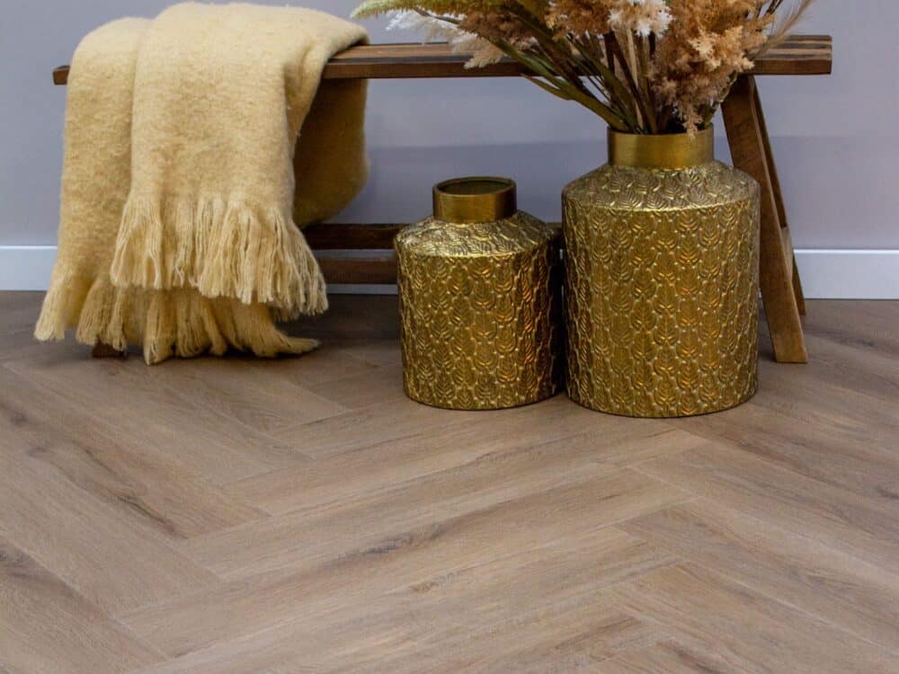 PVC Visgraat Eiken Houtlook Seine Klik - Afbeelding 2