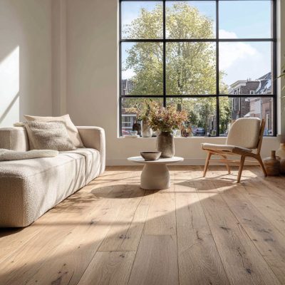 Eiken lamel | Geborsteld rustiek | 24 cm | Onbehandeld