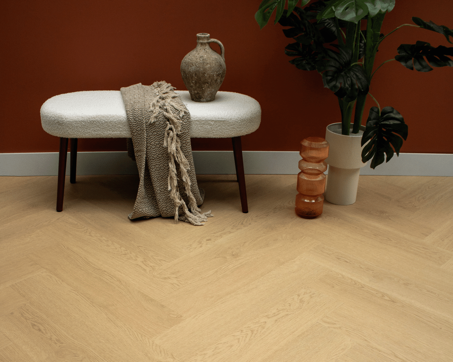 PVC Visgraat Eikenlook Amoer Lijm