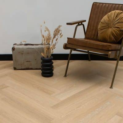 PVC Visgraat Eikenlook Mississippi Lijm