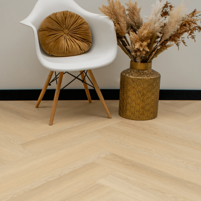 PVC Visgraat Eiken Houtlook Tiber Klik