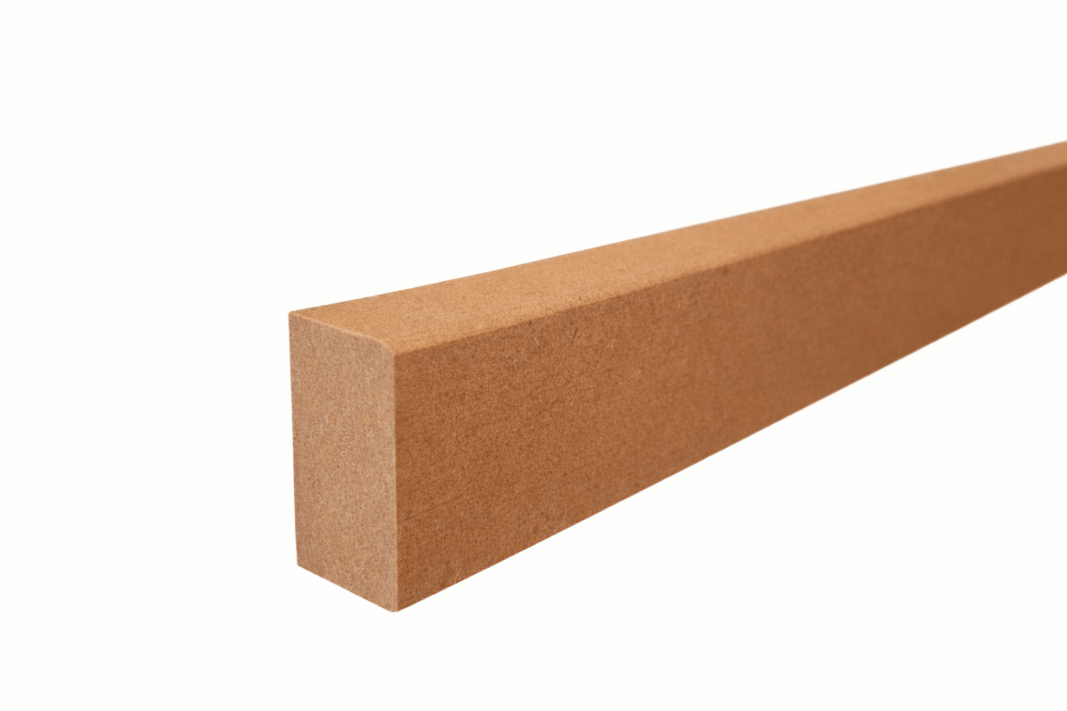 Rechte Plint | 4 cm | Onbehandeld